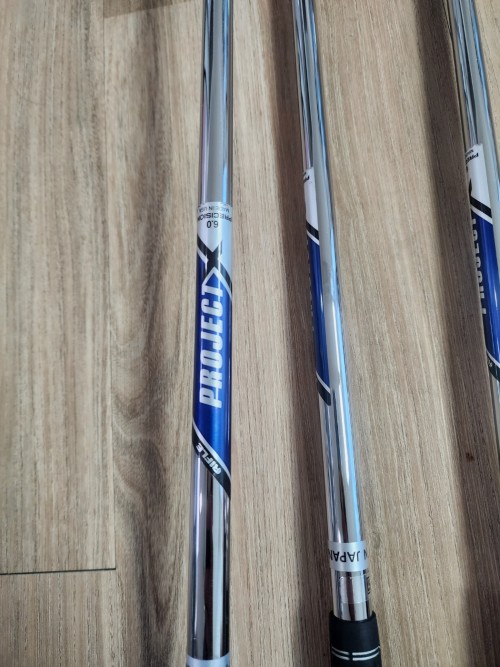 혼마 투어월드 727P 남성용 5~P 6아이언 샤프트 프로젝트X 6.0 판매합니다.